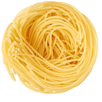 Pasta - Spaghetti White Background (335x550), Png Download
