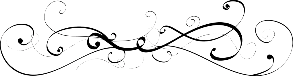 Victorian Flourish Png Download - Flourishe Png (1021x266), Png Download