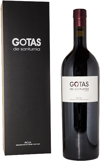 Gotas De Santurnia - Wine Bottle (400x600), Png Download