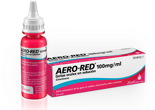Aero-red® Gotas Orales - Aero-red 120 Mg Comprimidos Masticables, 40 Comprimidos (520x383), Png Download