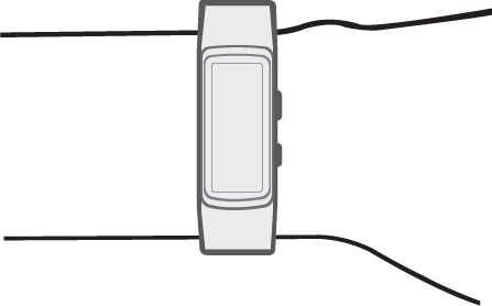 File - Smartwatch - Feature Phone (447x278), Png Download