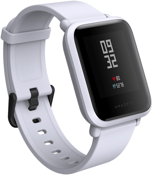 Amazfit Activity Monitors Amazfit Bip Fitness Smartwatch - Xiaomi Mi Amazfit Bip White (600x600), Png Download