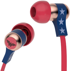 Dc Comics - Wonder Woman Earphones (375x375), Png Download