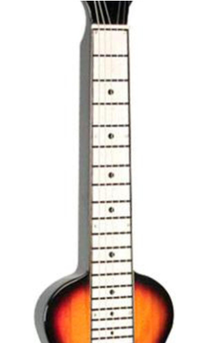 Starburst - Recording King Rg-32-sn Lap Steel (879x496), Png Download