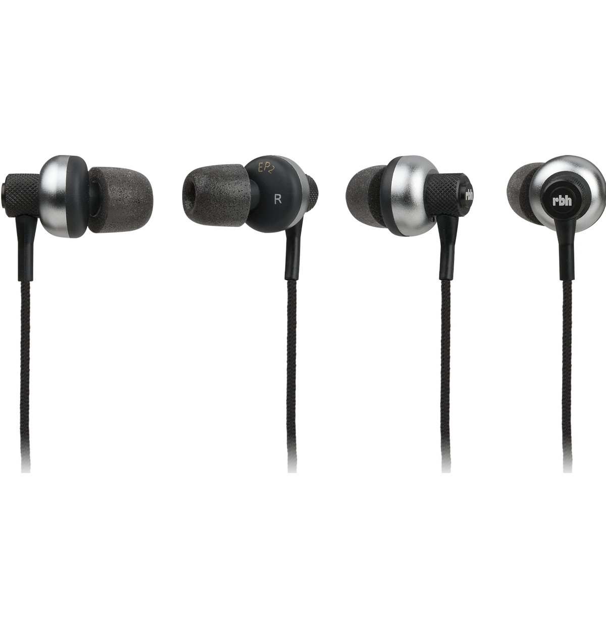 Ep2 Noise Isolating Earphones - Headphones (1200x1230), Png Download