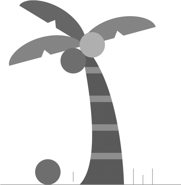 Palm-tree - Travel (612x612), Png Download