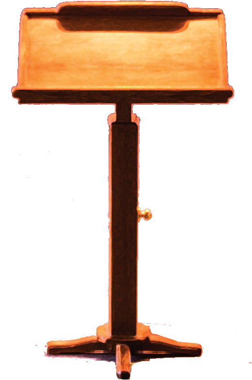 Pulpit - Johnny Cant Preach The Media Have Shaped The Messengers (535x816), Png Download