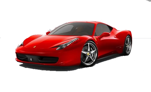 Rojo - Ferrari California 458 Italia (494x300), Png Download