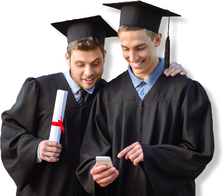 Young Graduates - Academic Dress (721x631), Png Download