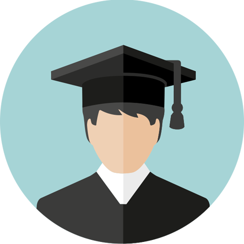 Motar Board - Academic Dress (480x480), Png Download