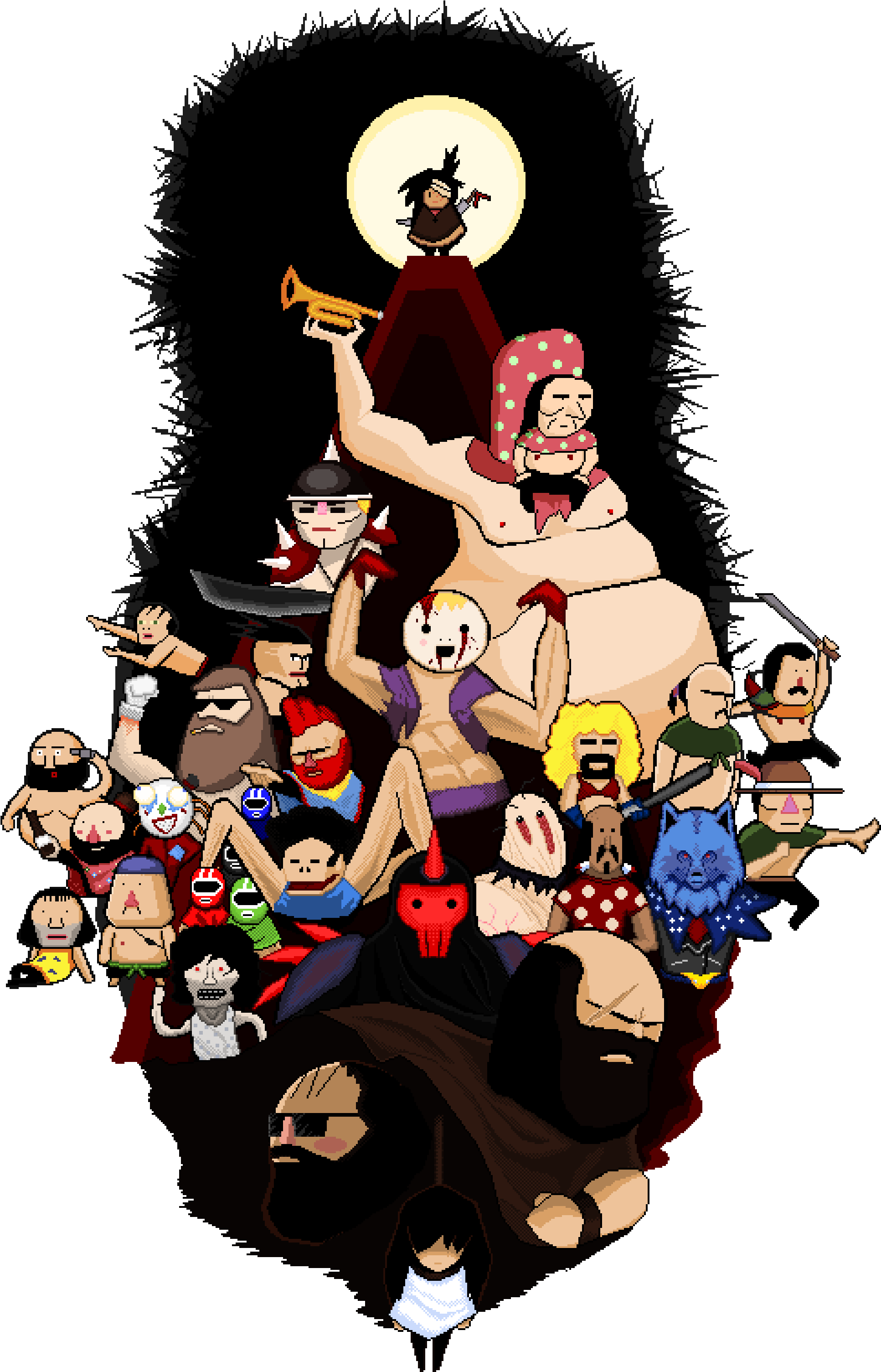 Author Comments - Lisa The Painful Poster (2000x3076), Png Download