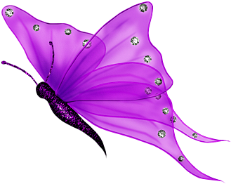Png Borboleta - Pink Butterflies Transparent Background (400x313), Png Download