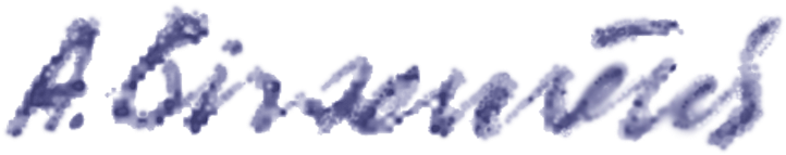 File - Architect A - Birzenieks - Signature 1938 - Calligraphy (850x283), Png Download