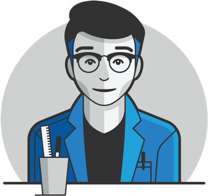 Architect Image - Architect Cartoon Png (432x412), Png Download