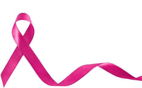Laco - Breast Cancer Awareness Ribbon Address Labels (500x323), Png Download