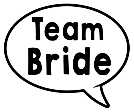 Team Bride/my Boo Speech Bubble (480x406), Png Download