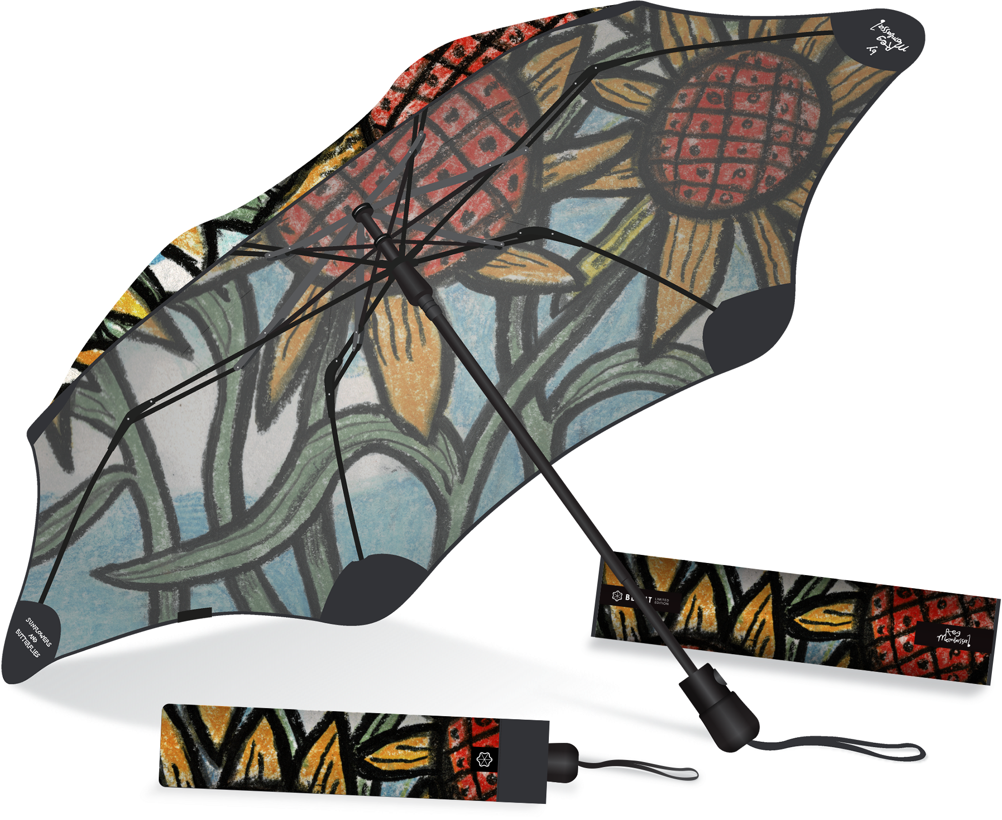 Blunt Umbrella Metro Reg Mombassa Hibiscus Limited - Umbrella (2048x2048), Png Download