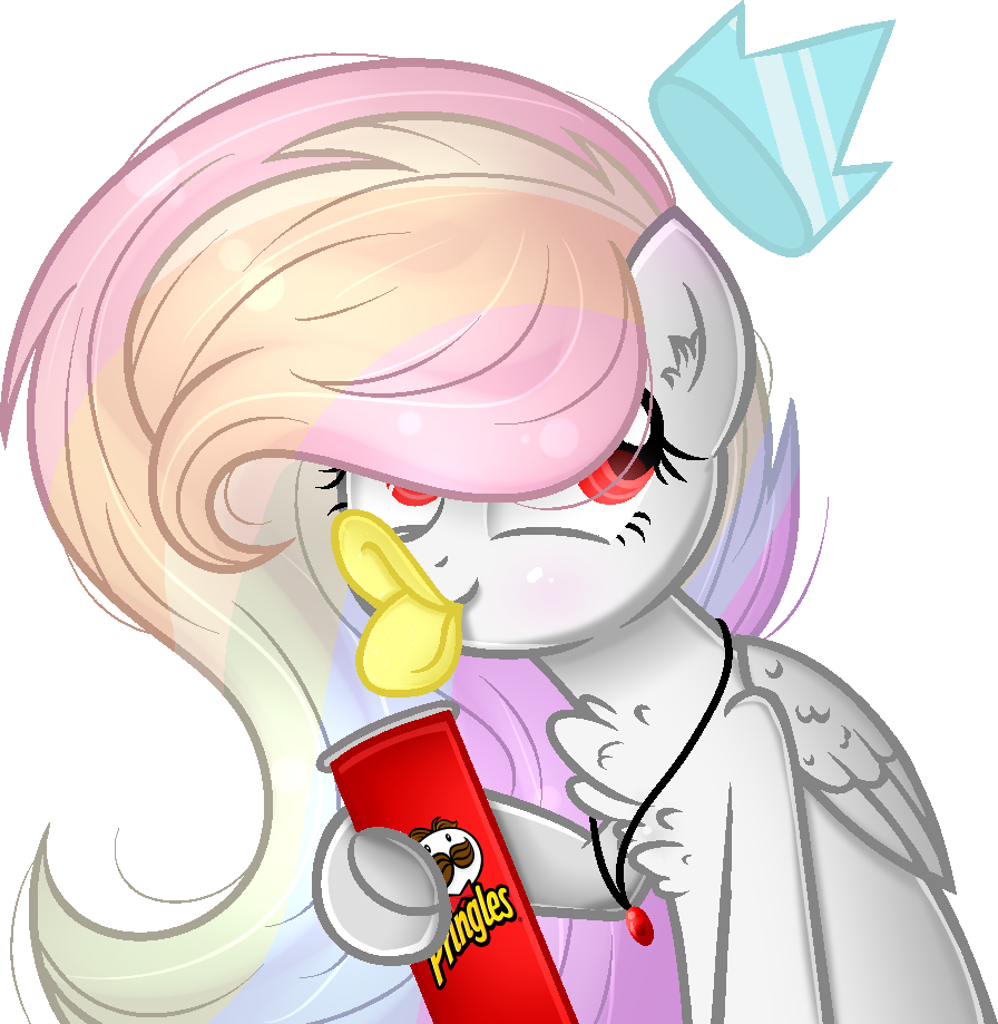 Angellightyt, Chips, Duckface, Food, Oc, Oc Only, Oc - Pringles (896x919), Png Download