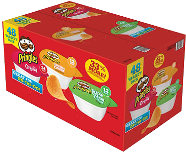 Pringles - Pringles Snack Stacks Variety Pack 48 Ct (380x380), Png Download