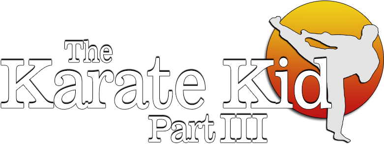The Karate Kid, Part Iii Image - Karate Kid Part 3 Logo (800x310), Png Download