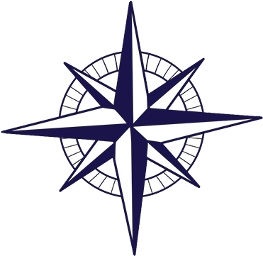 Nautical Compass - Compass Rose Drawing Easy (504x504), Png Download
