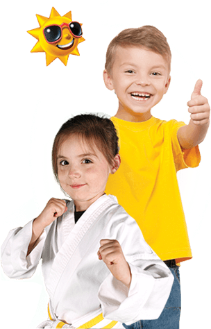 Summer Happy Kids - Church's Ata Martial Arts (304x519), Png Download
