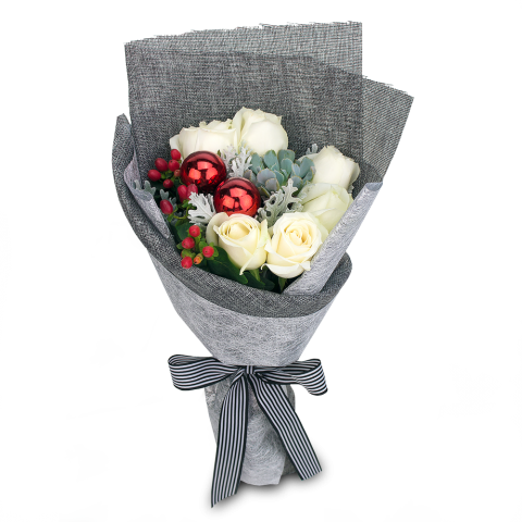 Merry Magic - New Year 2018 Flowers (480x480), Png Download