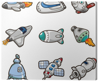 Cartoon Images Of Spaceships (400x400), Png Download