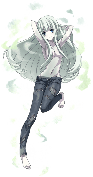 1451057776640 - Monster Musume Ghost (376x714), Png Download