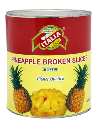 Italia Pineapple B/slice 3kg Tin - Karachi (550x684), Png Download