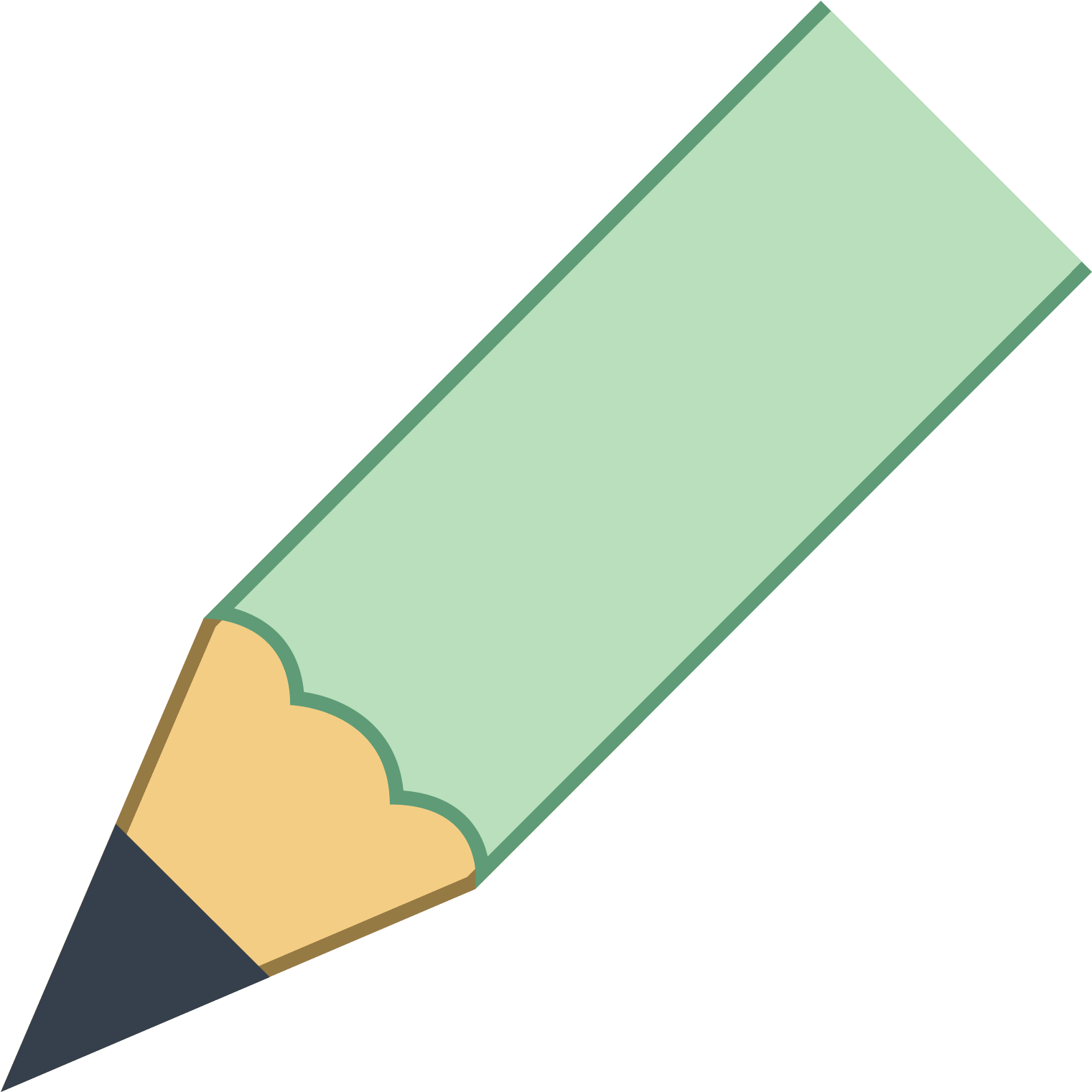 Pencil Drawing Icon - Lapiz Tumblr Png (1600x1600), Png Download
