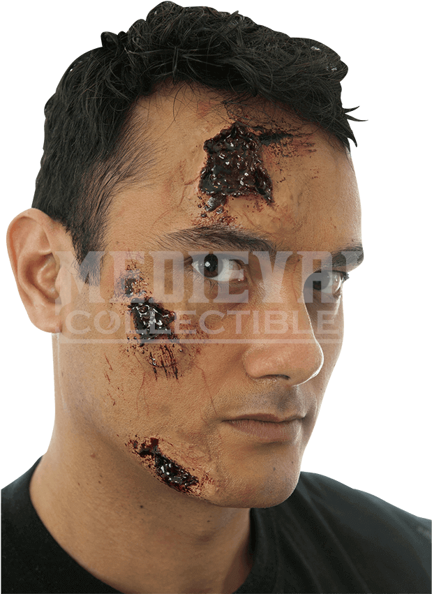 3 Piece Gash Latex Appliance Set - Cinema Secrets Wo167 - Gash Set - 3 Pieces (850x850), Png Download