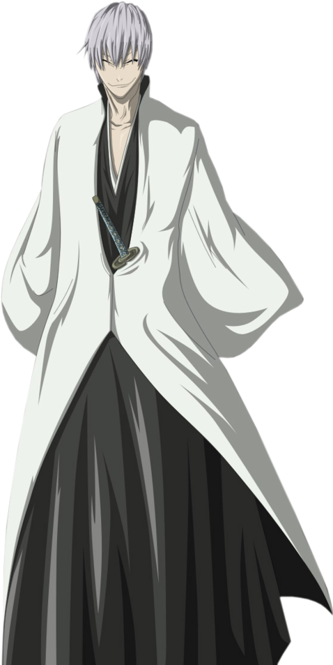 Inkon - Gin Ichimaru Png (478x953), Png Download