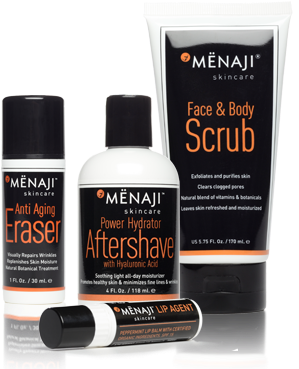 Includes Anti Aging Eraser, Power Hydrator Aftershave, - Menaji Power Hydrator Aftershave, 118ml (318x379), Png Download