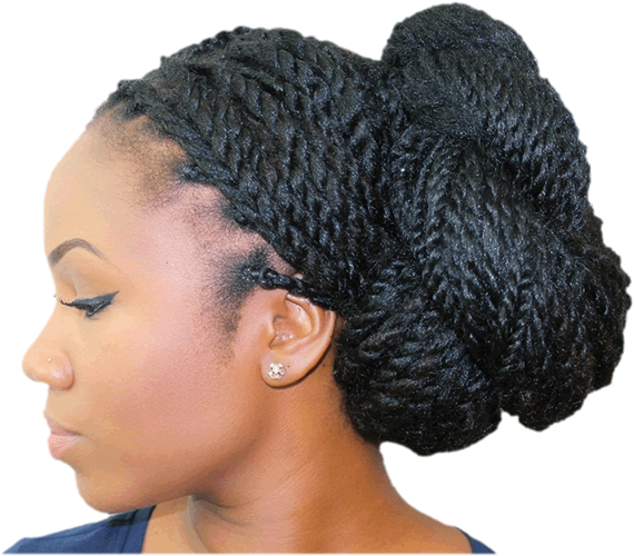 M&m Beauty & Braiding Salon - Braid (570x500), Png Download