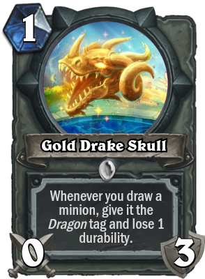 Gold Drake Skull - Sword Of Justice (310x441), Png Download