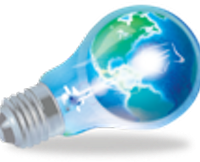 La Casa Del Bombillo - World (400x400), Png Download