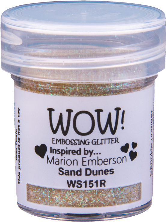Sand Dunes - Wow Champers Embossing Powder (558x750), Png Download