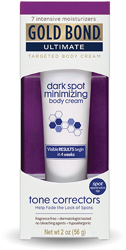 Dark Spot Minimizing Targeted Body Cream - Gold Bond Dark Spot (311x517), Png Download
