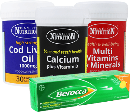 Vitamins & Supplements - Berocca Orange Flavour Effervescent 15 Tablets X 6 (500x500), Png Download
