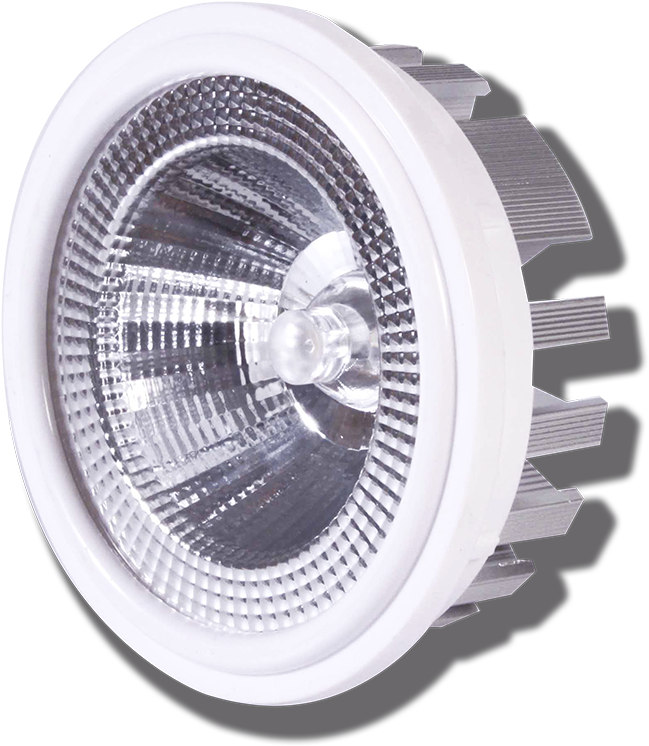 Bombillo Led Ar111 New Light - New Light (700x796), Png Download