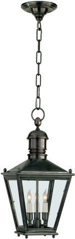 Sussex Small Hanging Lantern In Bronze - Small Sussex Hanging Outdoor By Visual Comfort (480x480), Png Download
