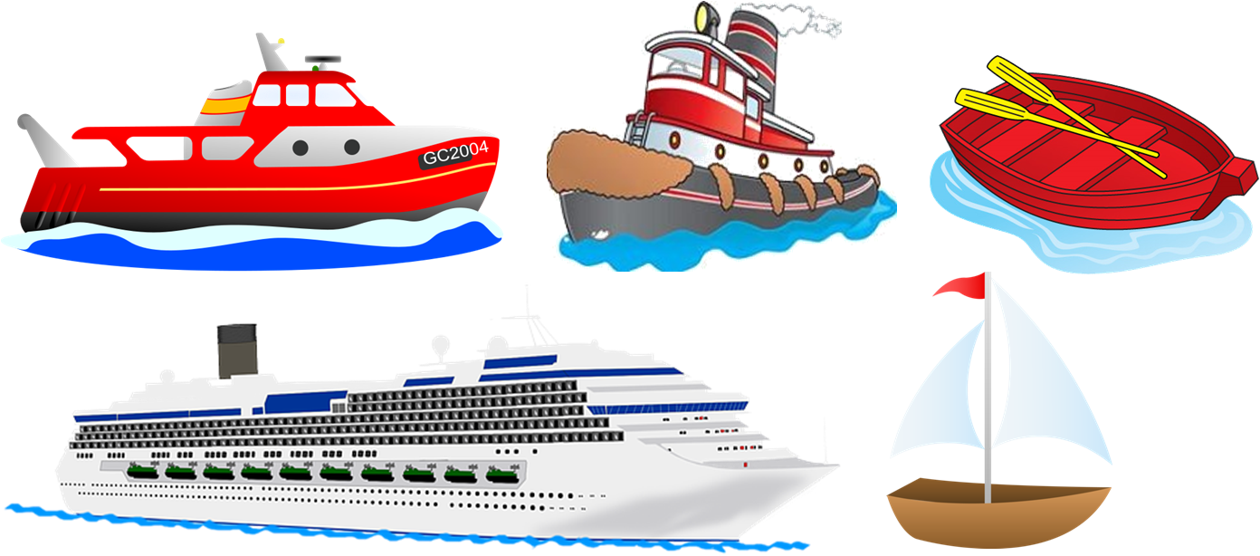 Fishing Boat Clipart Bangka - Ship Or Boat Clip Art (1391x694), Png Download