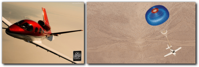 Cirrus Airplane Parachute System Caps - Cirrus Aircraft (775x223), Png Download