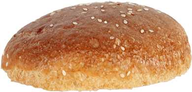 Sourdough Bun Top - Sandwich Top Bun Png (400x400), Png Download