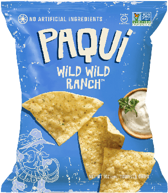 Paqui Wild Wild Ranch Tortilla Chips, 1 Ounce 72 Per - Paqui Tortilla Chips, Wild Wild Ranch - 5.5 Oz (650x499), Png Download
