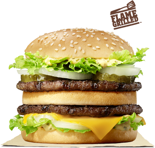 Allergens - Burger King Big King Menü (500x540), Png Download