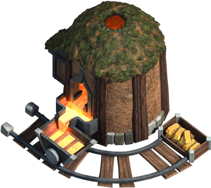 Building Size, Gold Lost When Destroyed, Mana Gained - Building (413x413), Png Download
