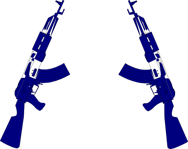How To Set Use Guns Svg Vector (600x475), Png Download
