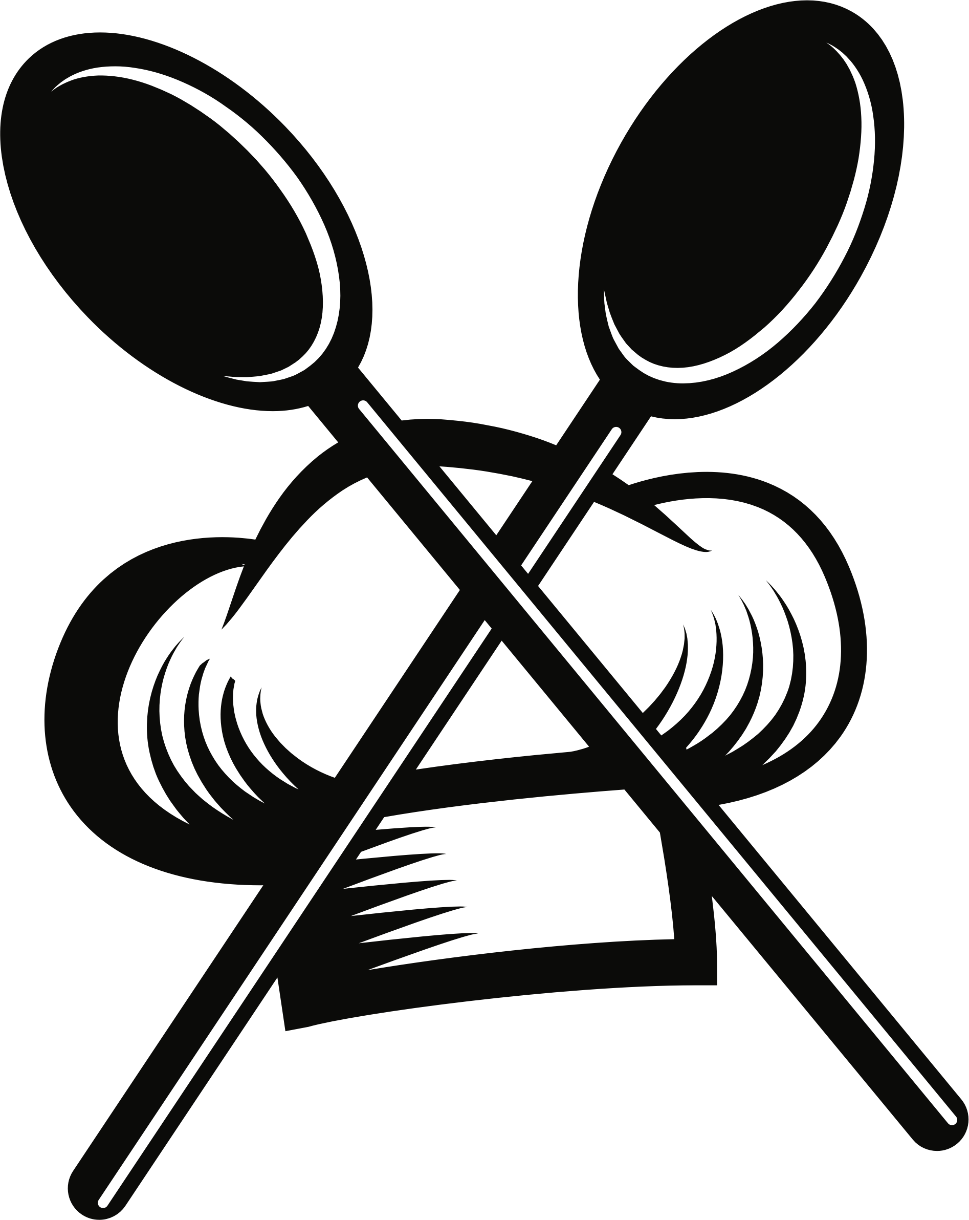 Big Image - Restaurant Logo (1894x2383), Png Download